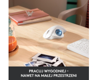 LOGITECH M575 Ergo Trackball biała 910-005870 - 631354 - zdjęcie 10
